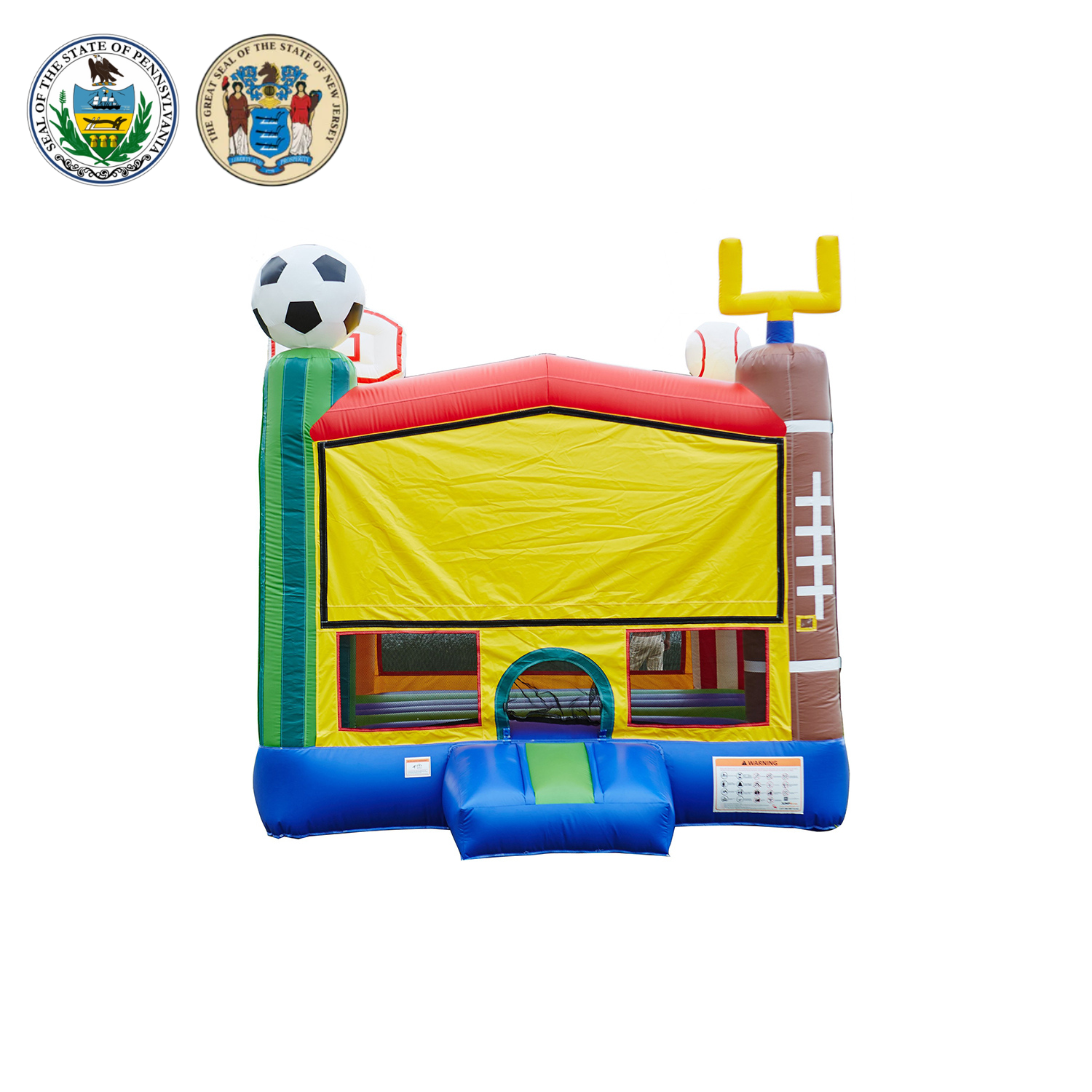 SPORTS 13' X 13' BOUNCE HOUSE