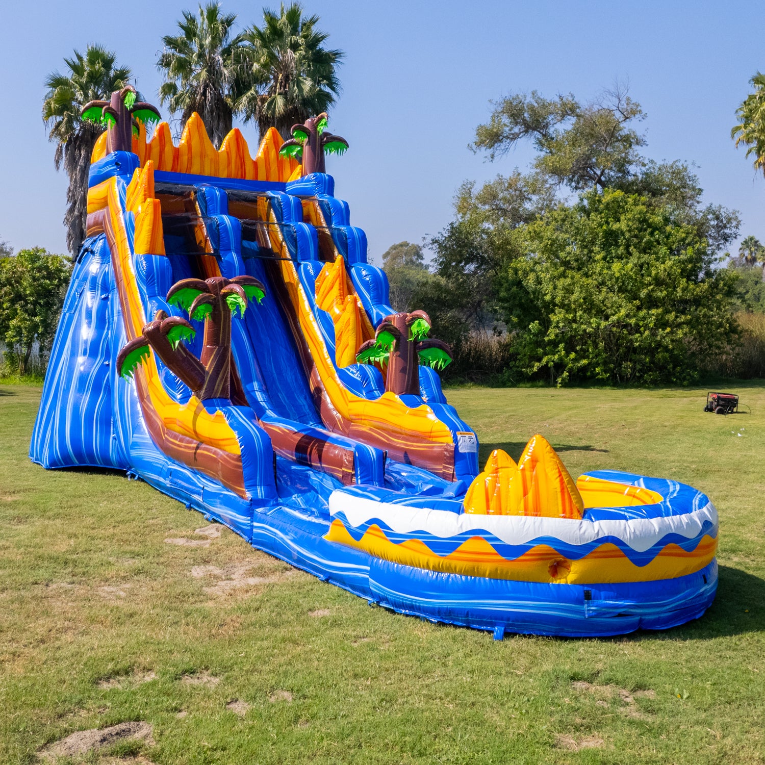 (PREORDER 04/2025) OASIS 20 FT DUAL LANE SLIDE